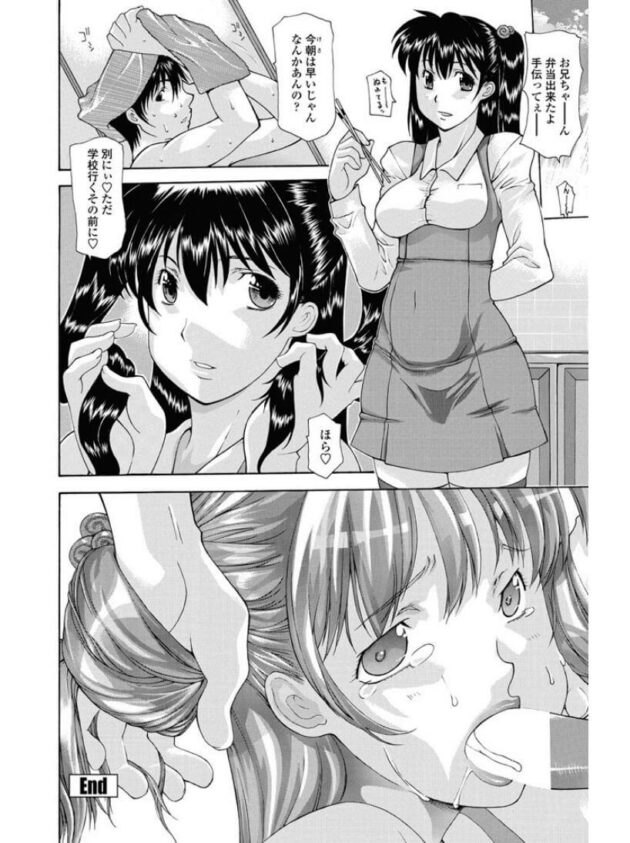 【エロ漫画】兄妹がアナルファックにマンコに挿入で近親相姦セックス【無料 エロ同人】(16)